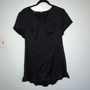 Bebe black romper